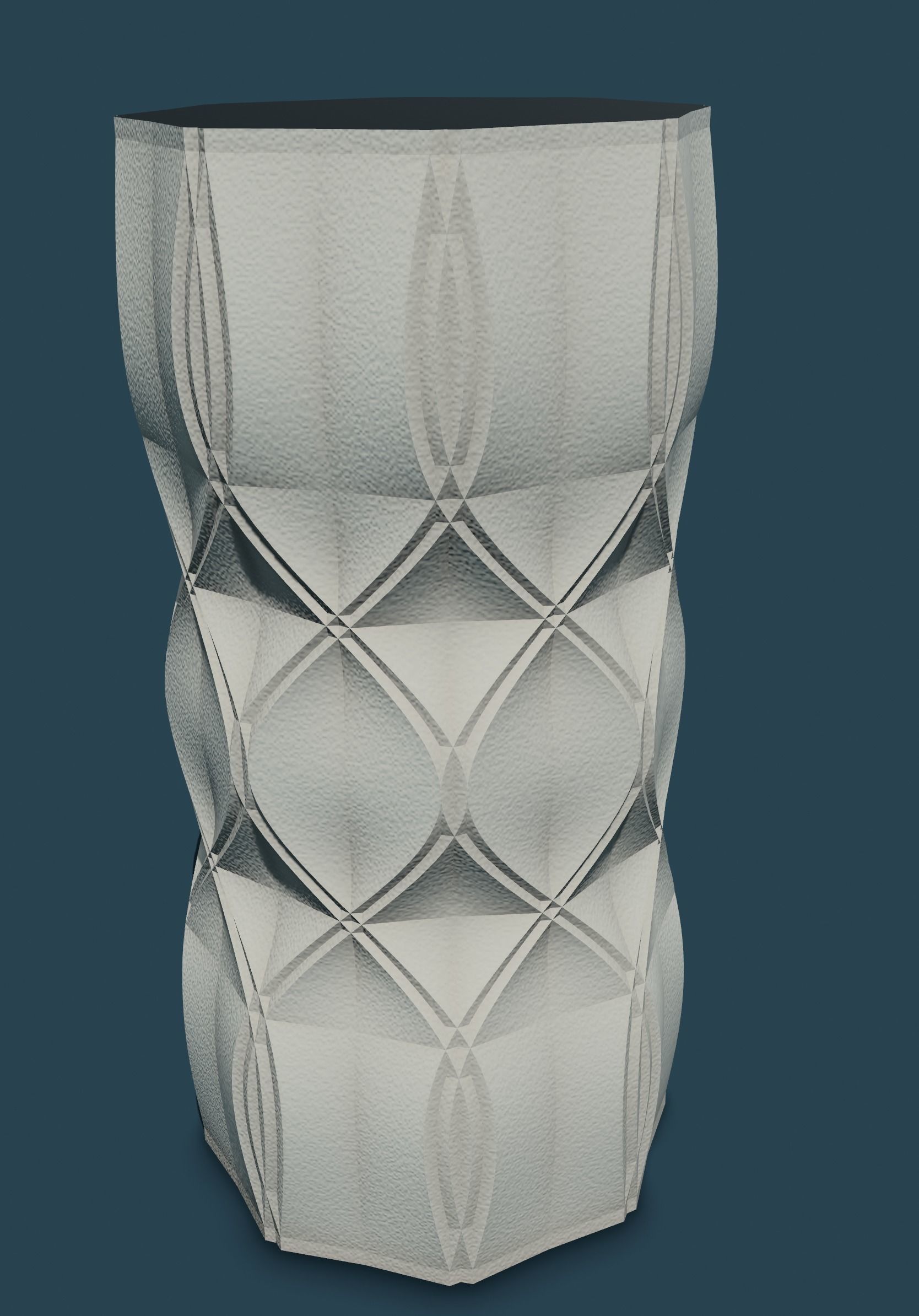 Vase  Diamant V2 3D print model_16