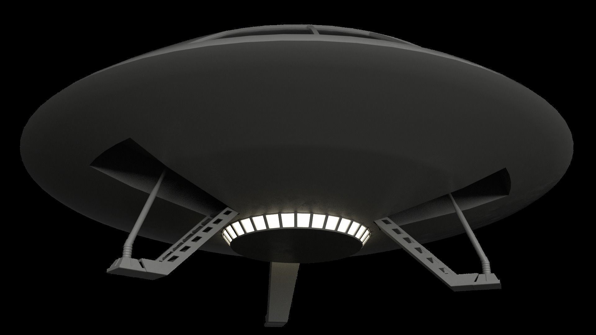 Jupiter 2 spaceship 3D model_2