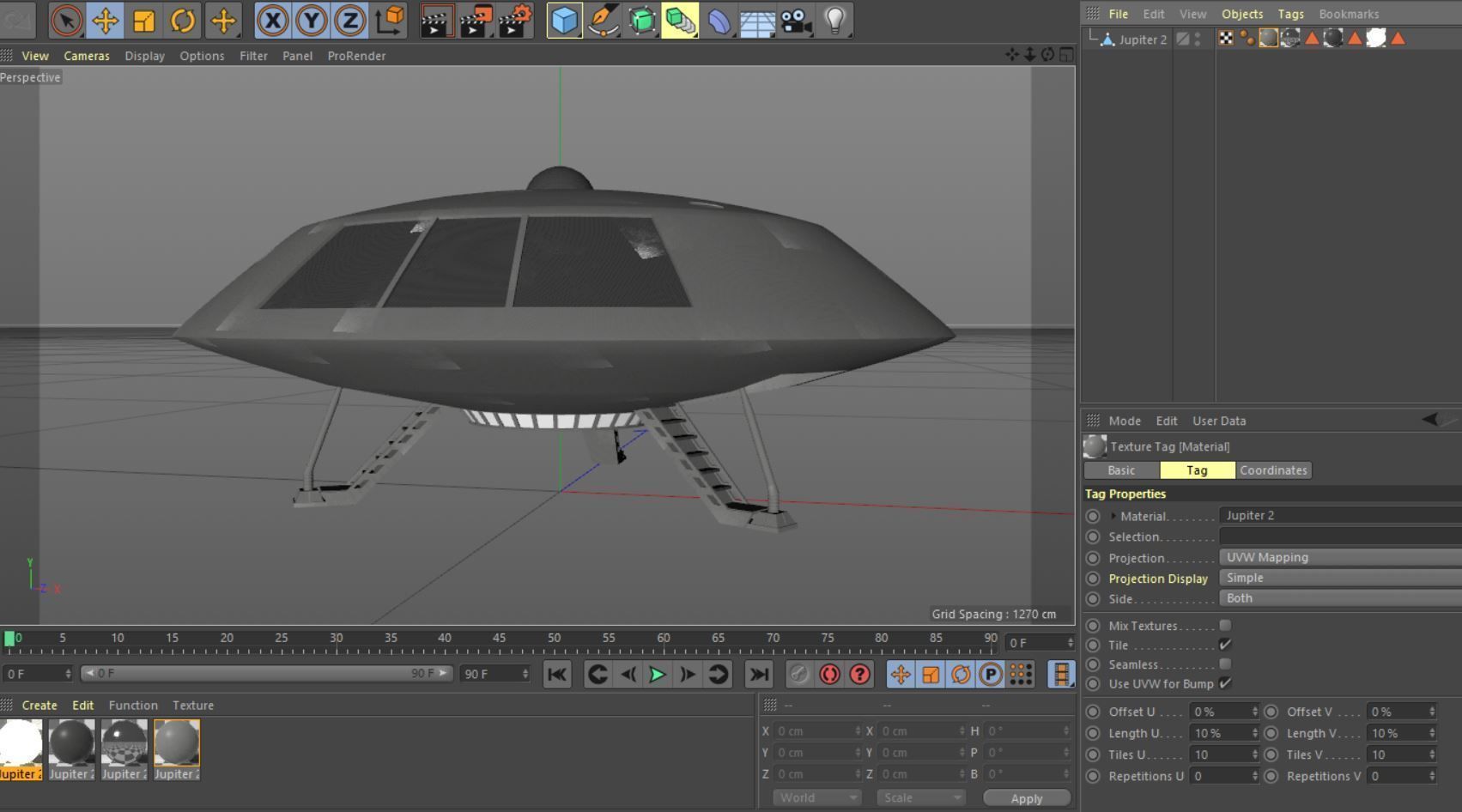 Jupiter 2 spaceship 3D model_6