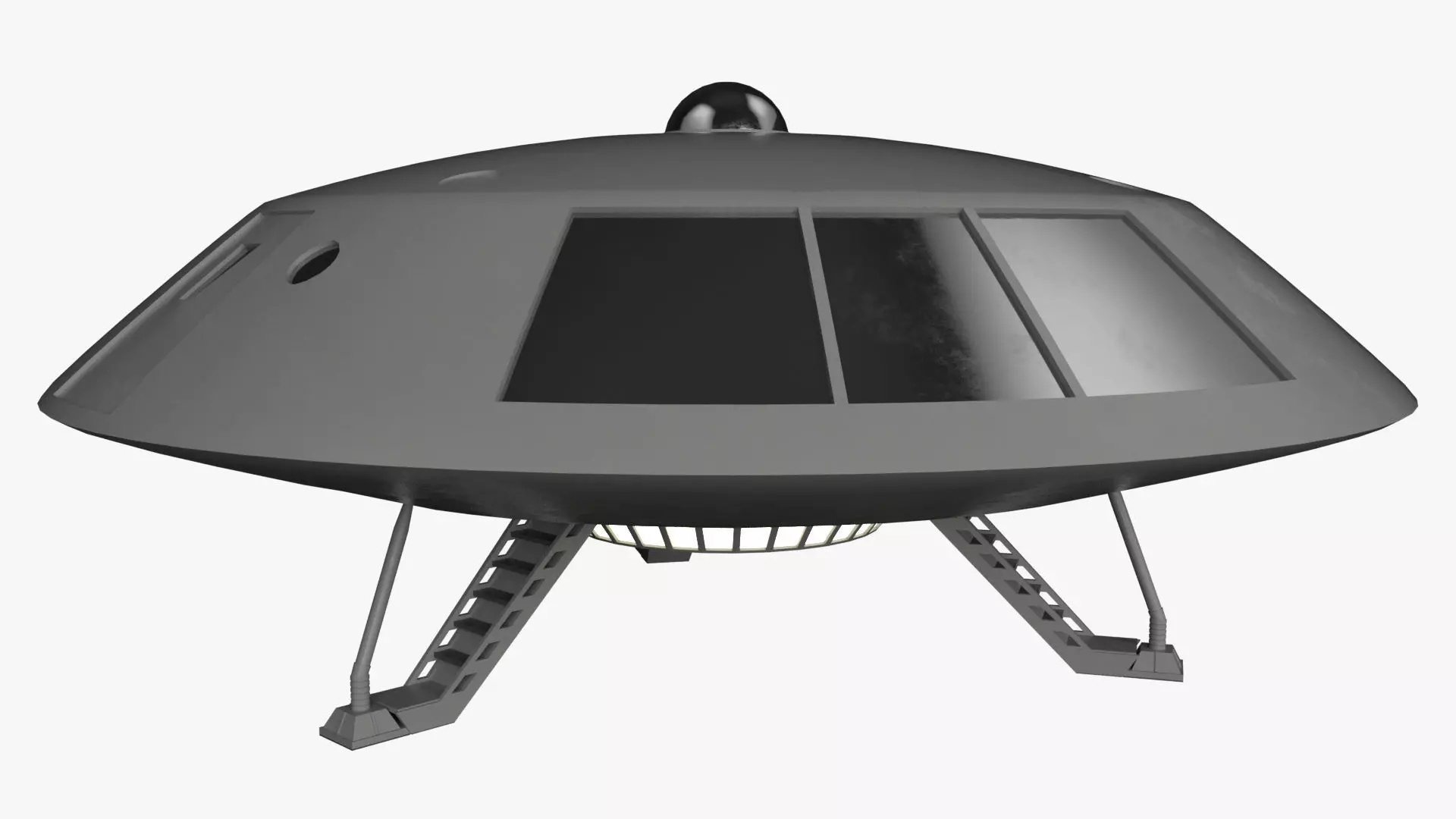 Jupiter 2 spaceship 3D model_0
