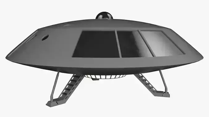 Jupiter 2 spaceship 3D model Jupiter 2 spaceship 3D model