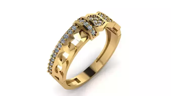 wedding Ring cocktail gemstone printable collection B 024