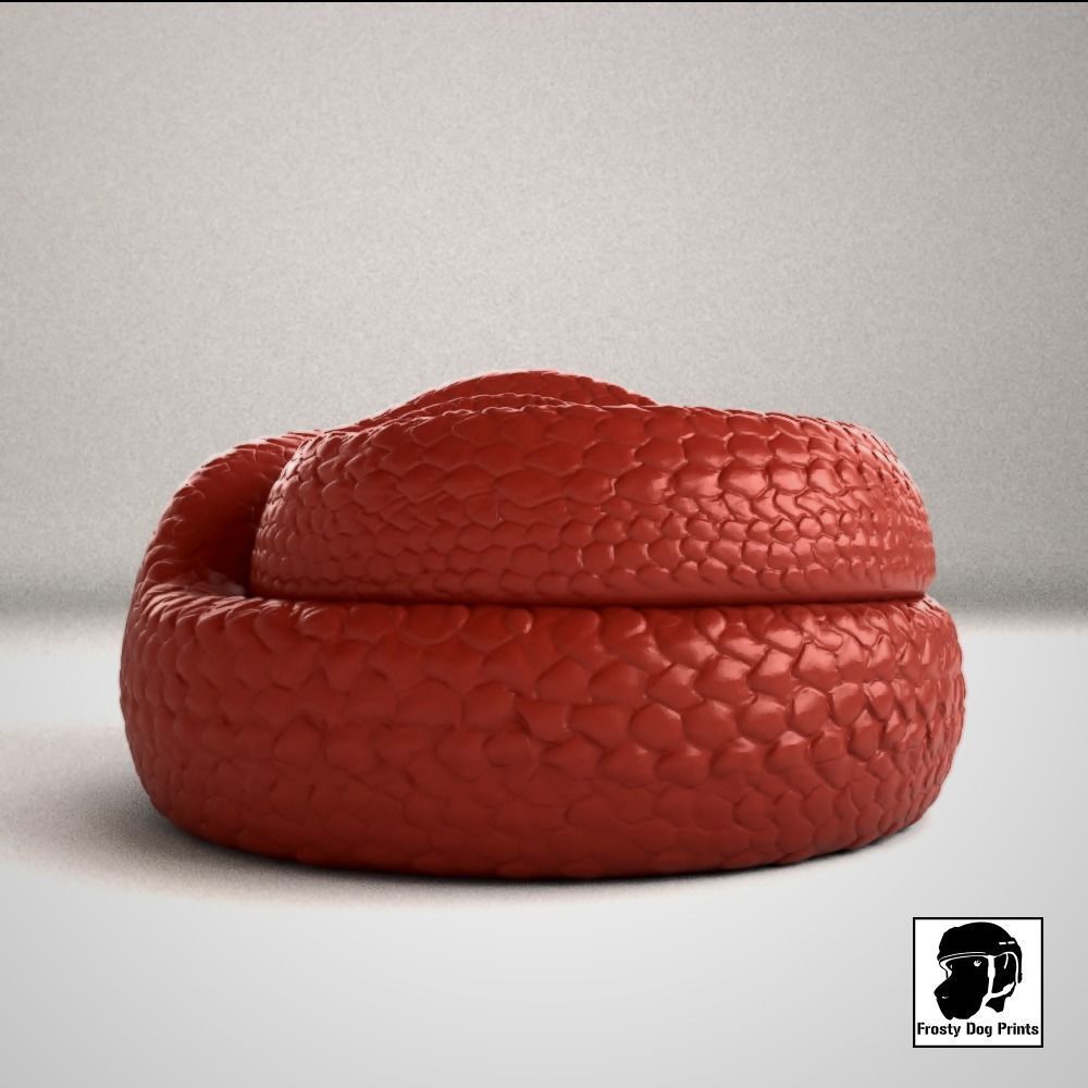 Friendly Snake - STL File 3D print model_9