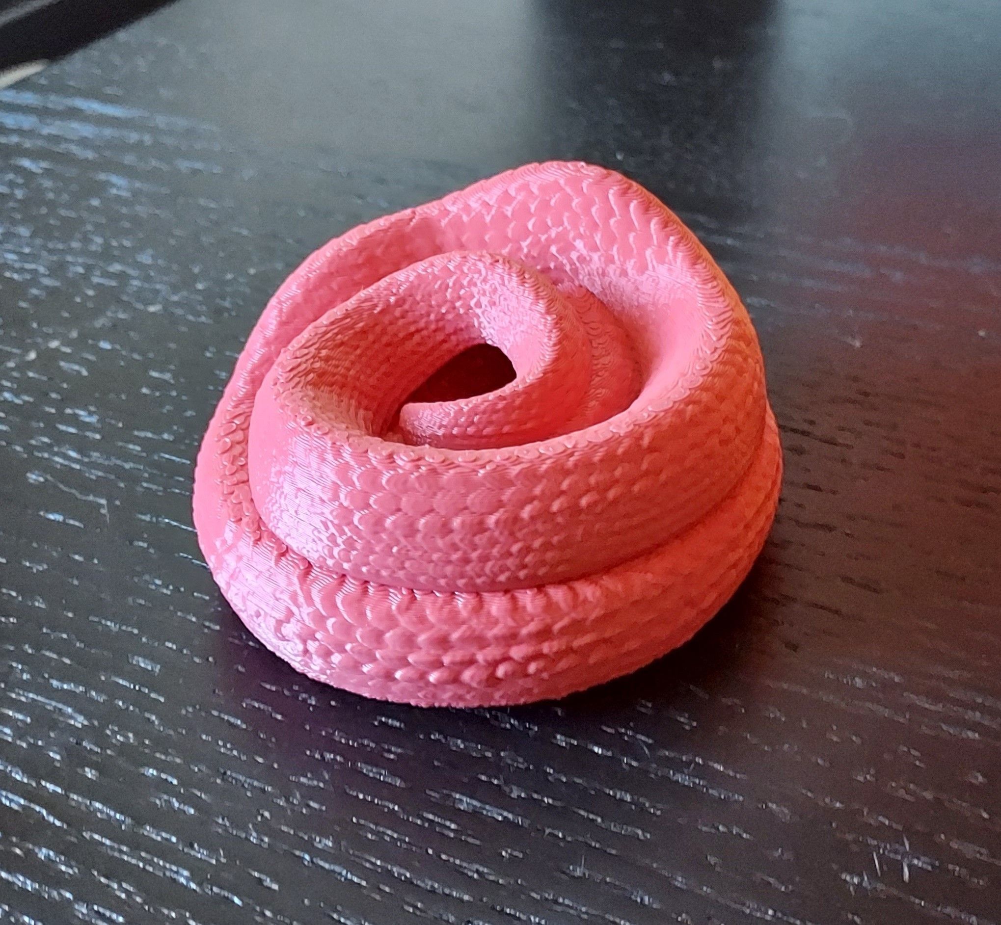 Friendly Snake - STL File 3D print model_1