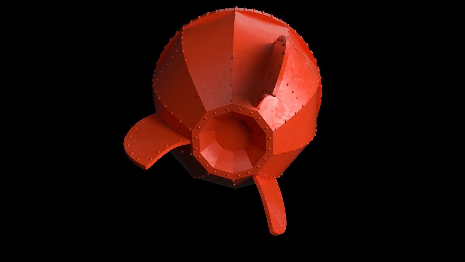 Moon Rocket - Wallace and Gromit 3D model_3