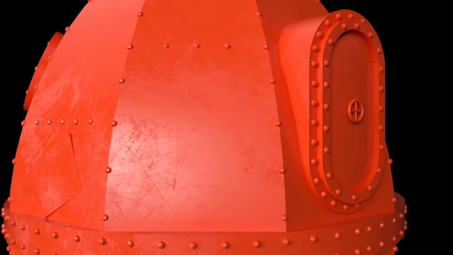 Moon Rocket - Wallace and Gromit 3D model_5