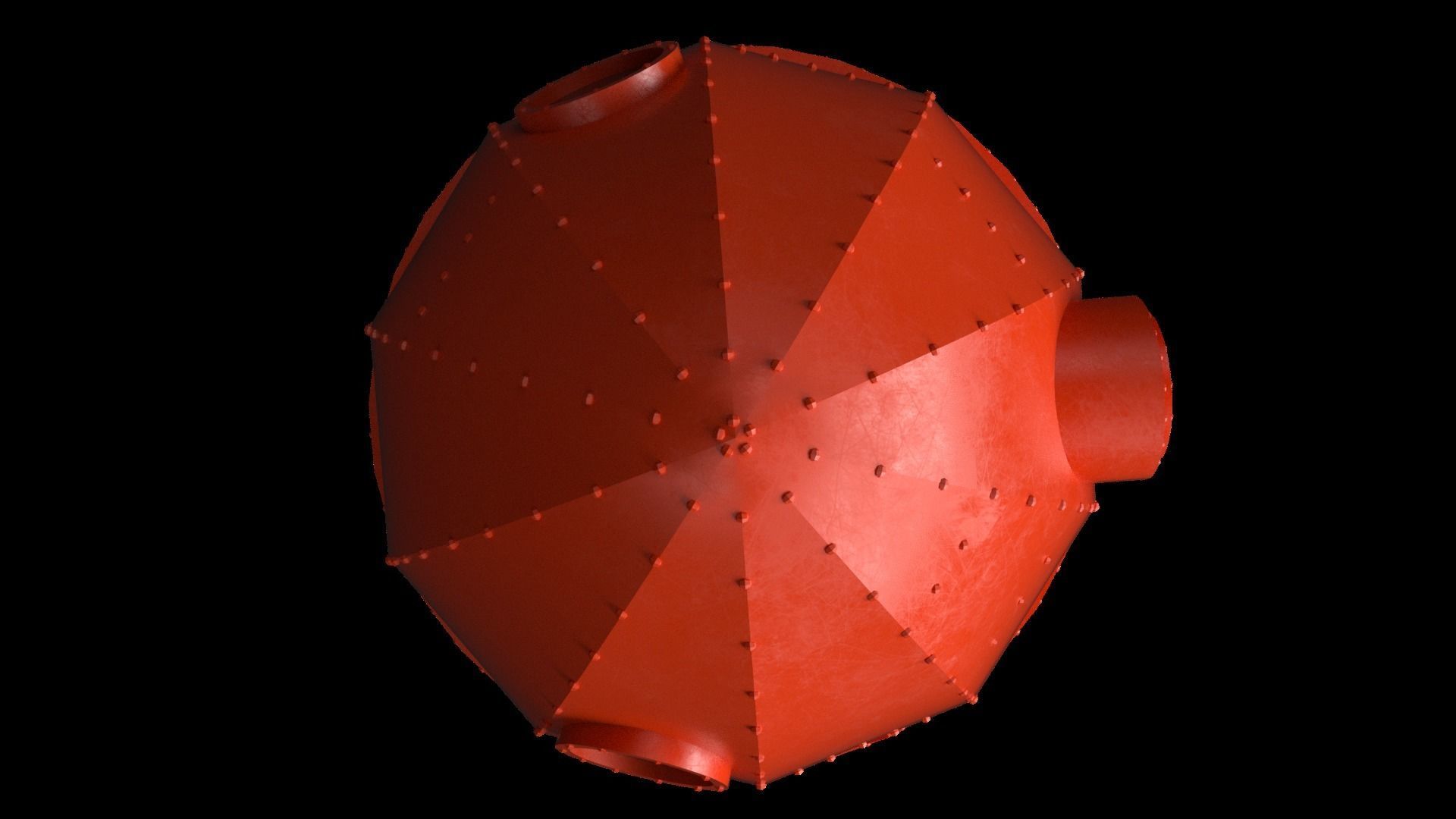 Moon Rocket - Wallace and Gromit 3D model_4