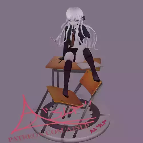 KYOKO KIRIGIRI DANGANRONPA version and BIKINI version 3D print model