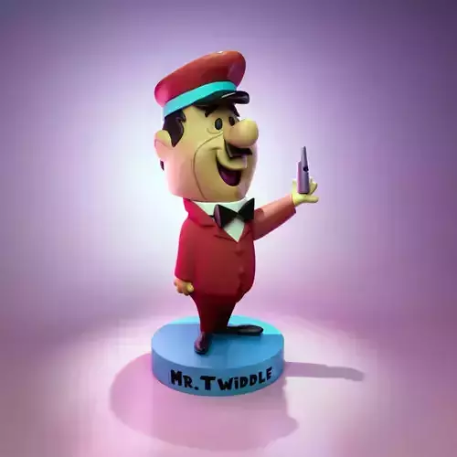 Mr Tiddles - From Wally Gator Cartoon 3D print model