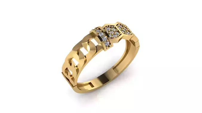 wedding Ring cocktail gemstone printable collection B 035