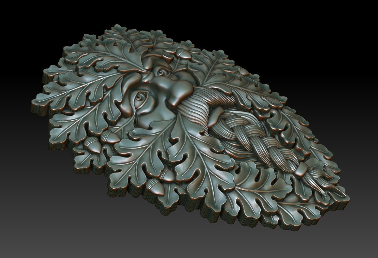 Greenman 10 3D print model_1