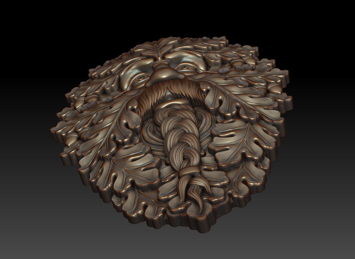 Greenman 10 3D print model_11