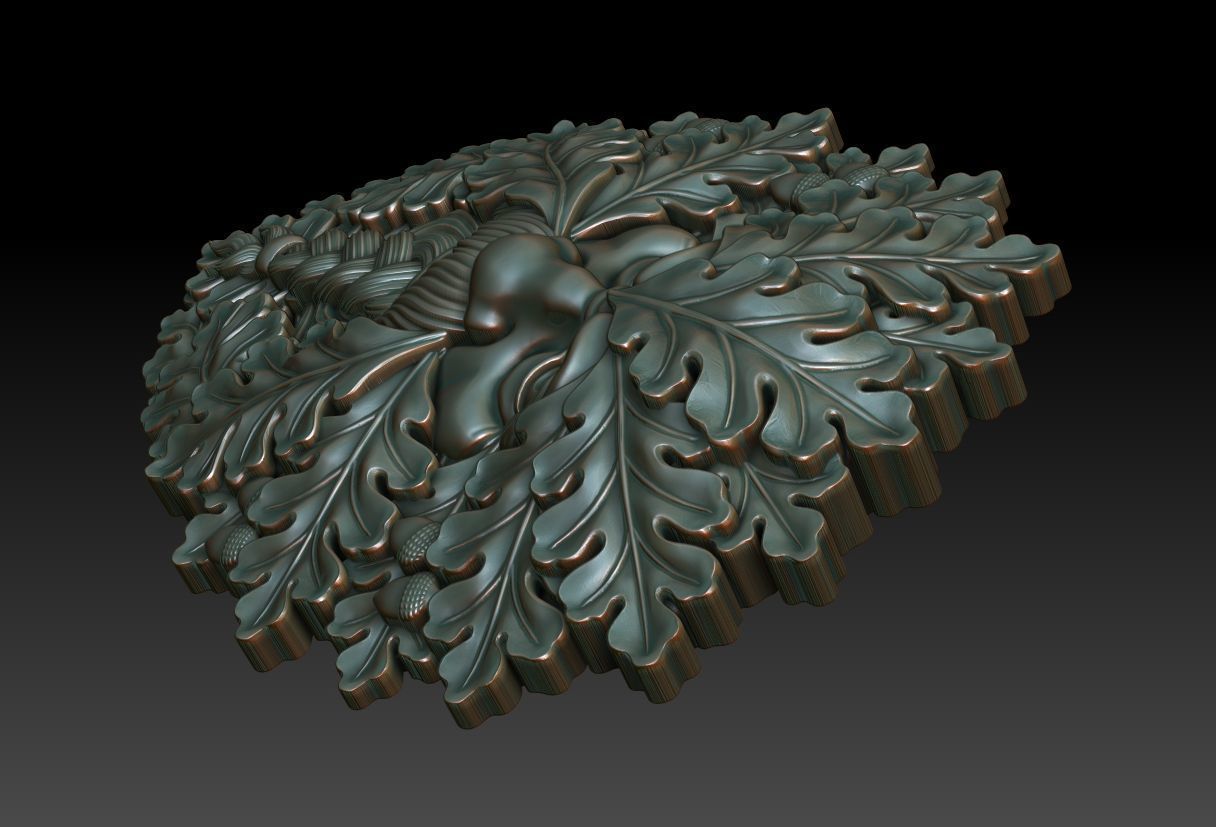 Greenman 10 3D print model_4