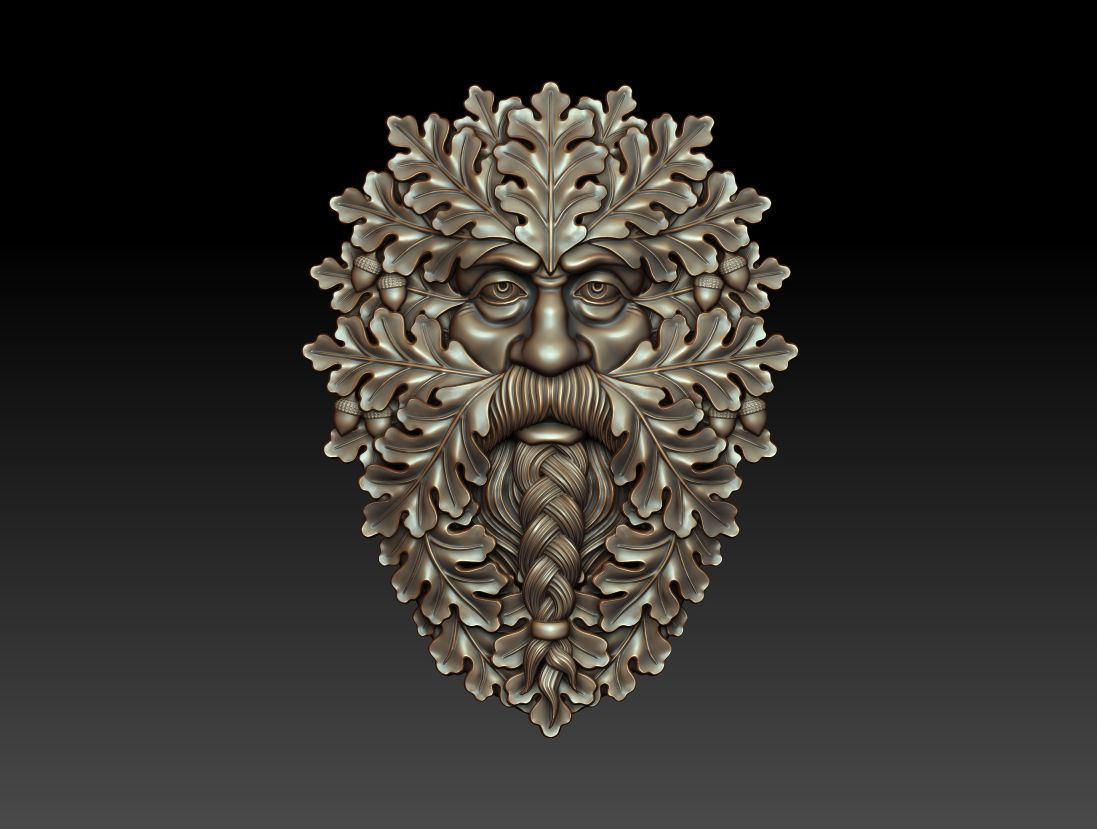 Greenman 10 3D print model_9