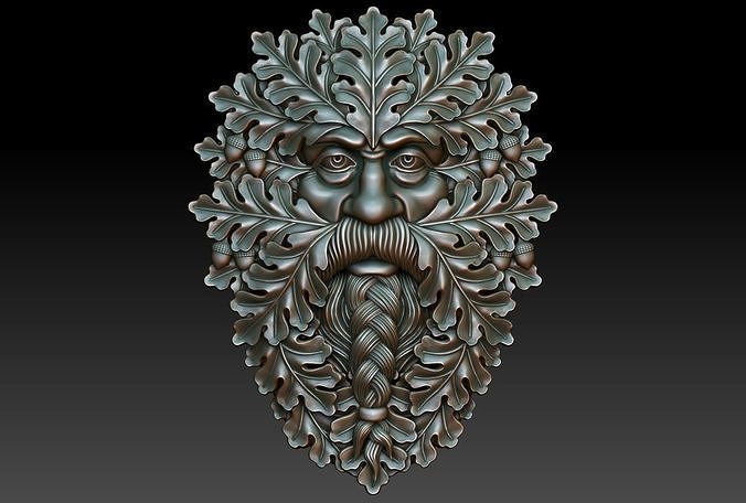 Greenman 10 3D print model