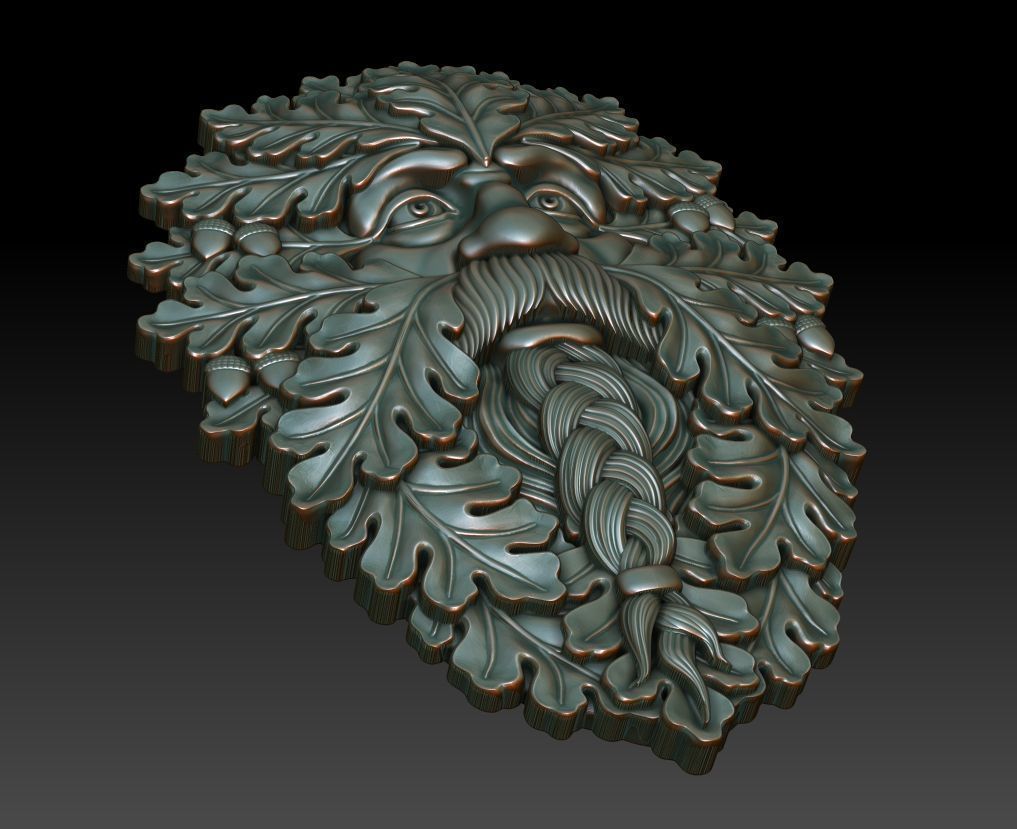 Greenman 10 3D print model_2