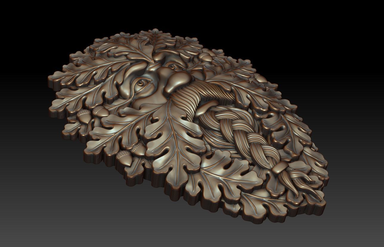Greenman 10 3D print model_10