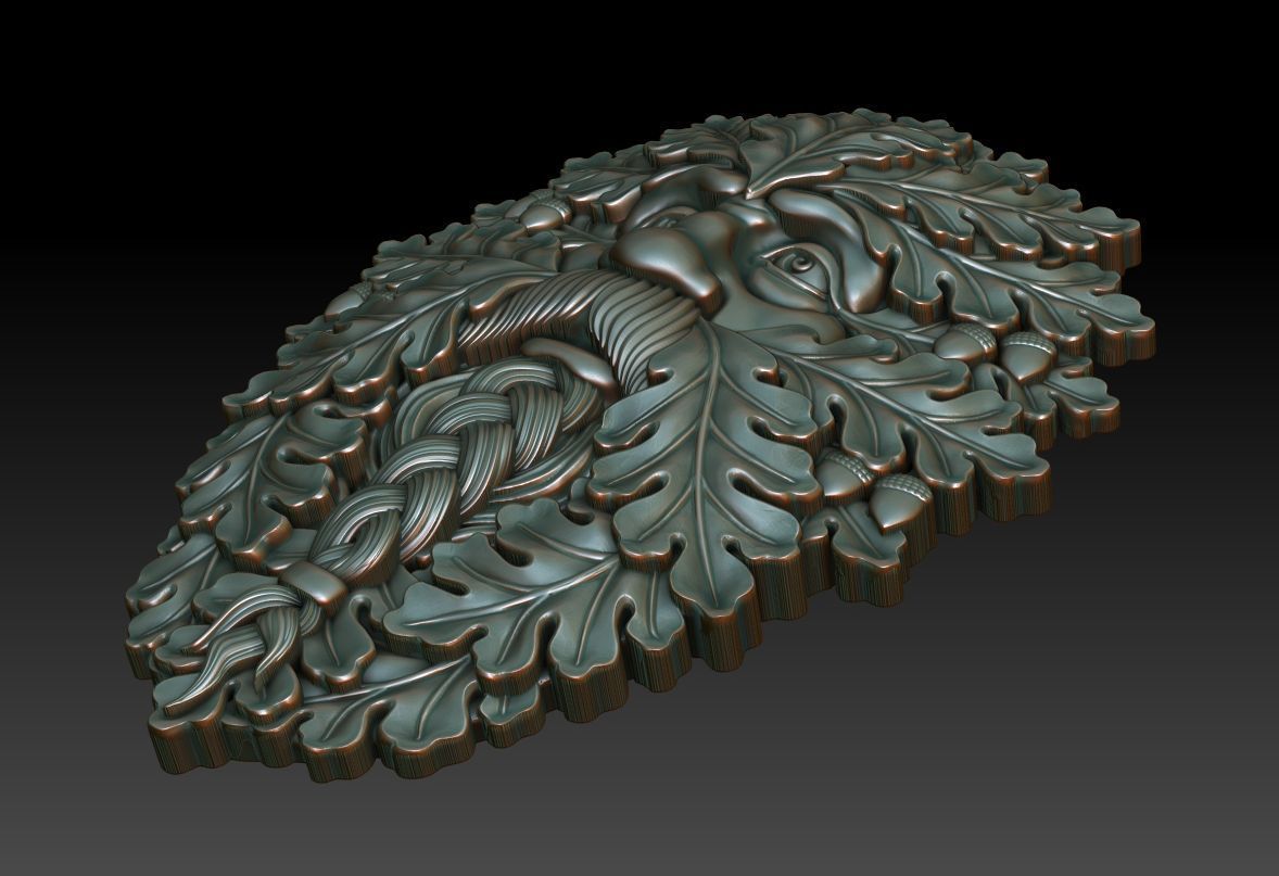 Greenman 10 3D print model_3