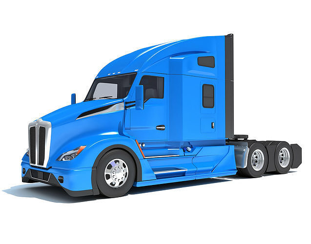 Generic Semi Truck 3D model