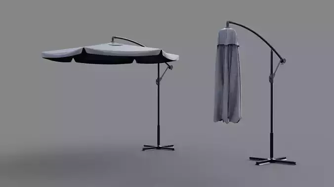 2 x Garden Umbrella Outdoor Parasol