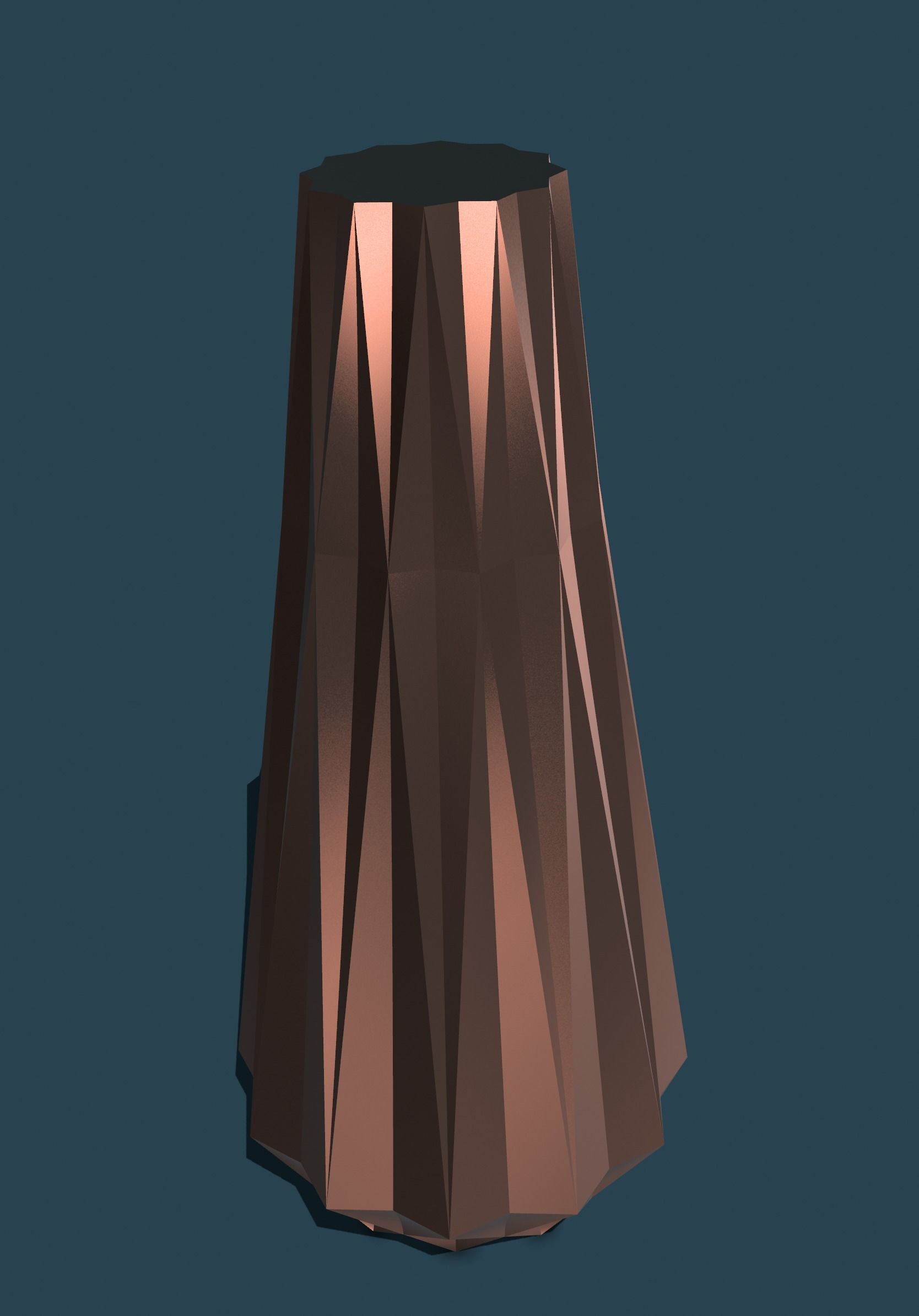 Vase Hexadiam 3D print model_15