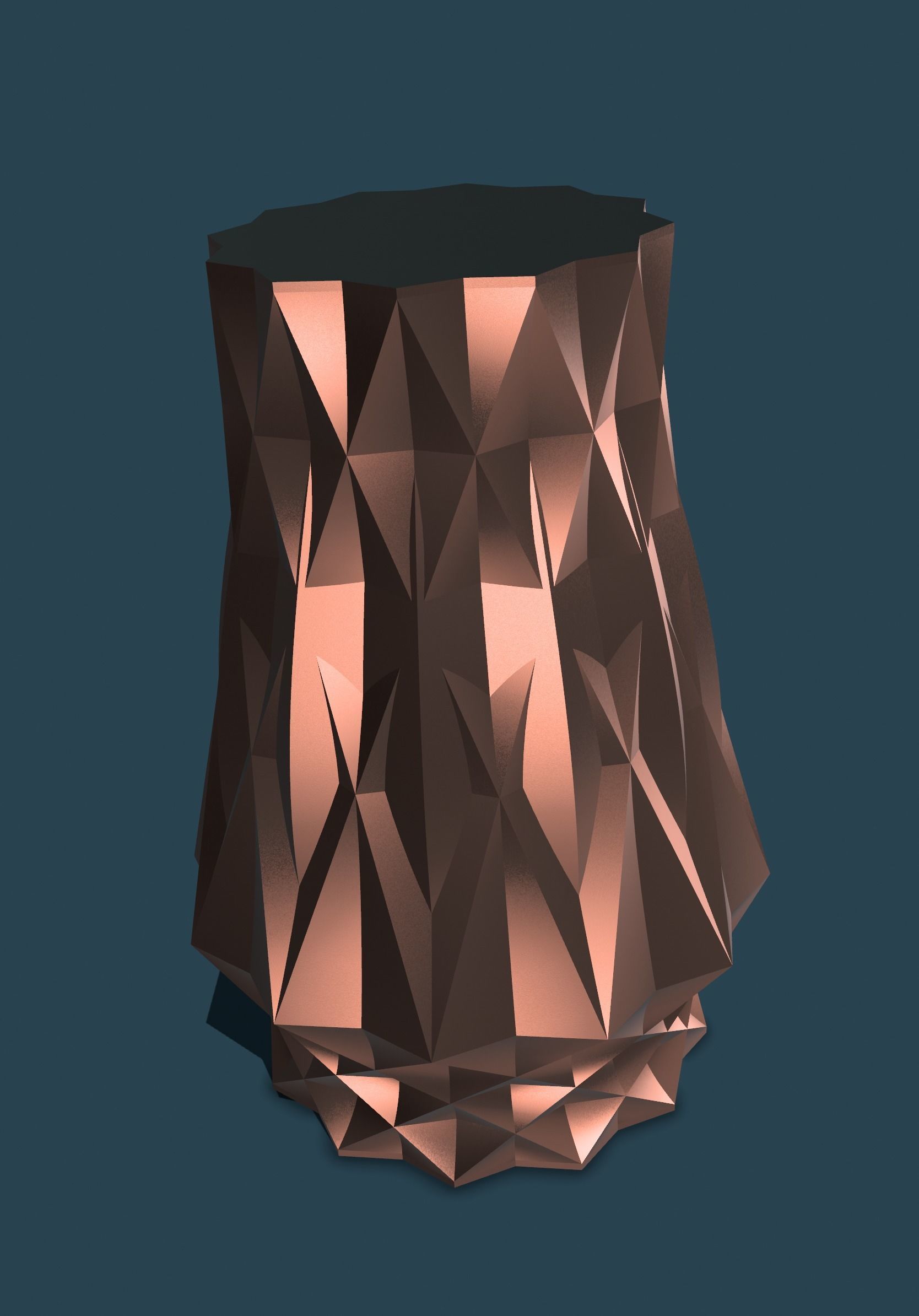 Vase Hexadiam 3D print model_10