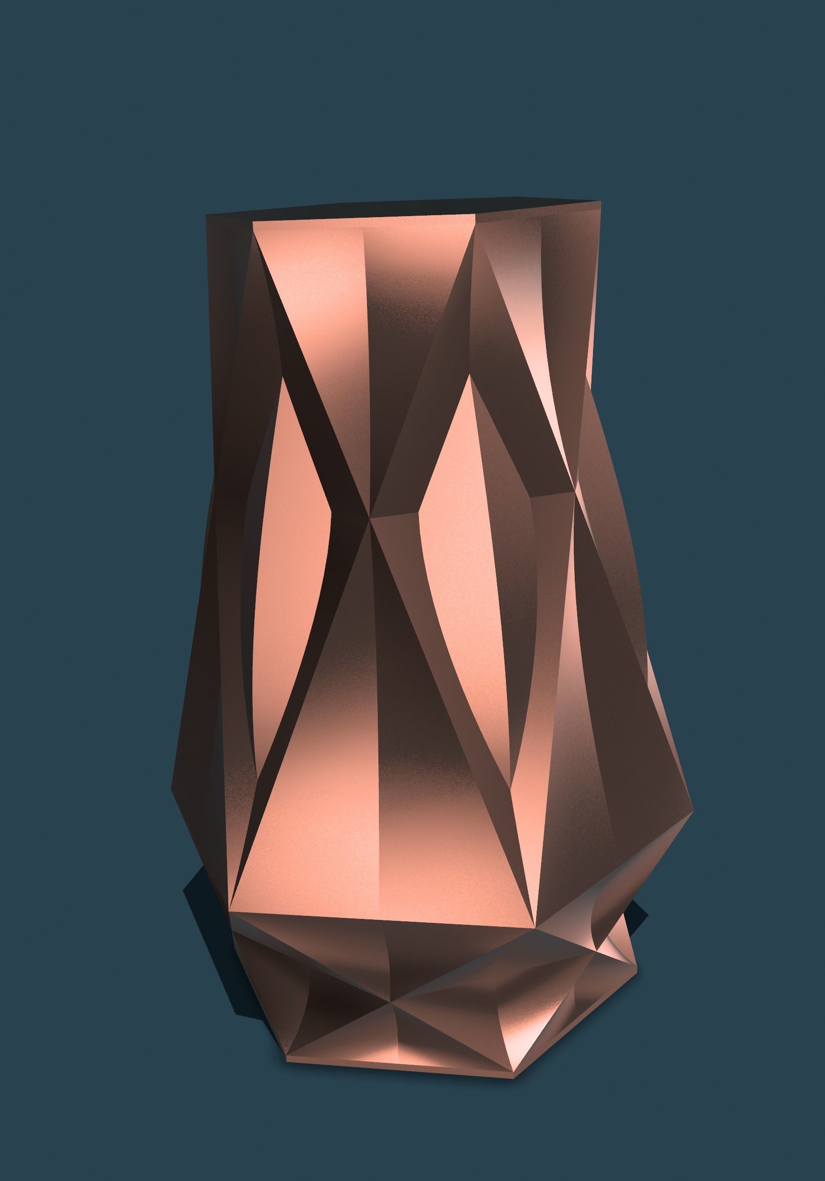 Vase Hexadiam 3D print model_8