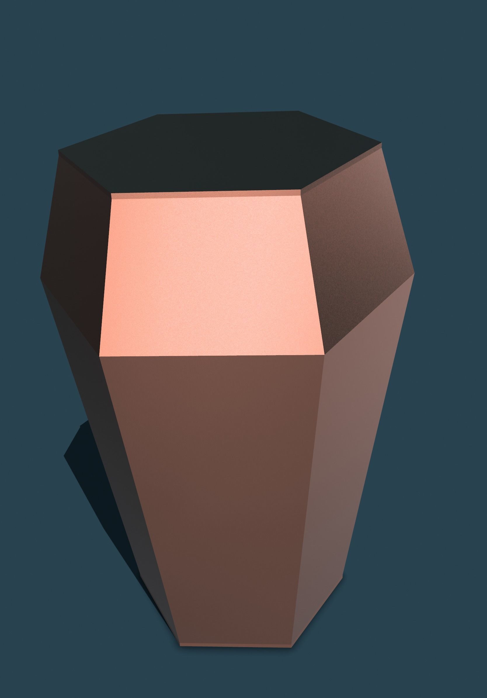 Vase Hexadiam 3D print model_13