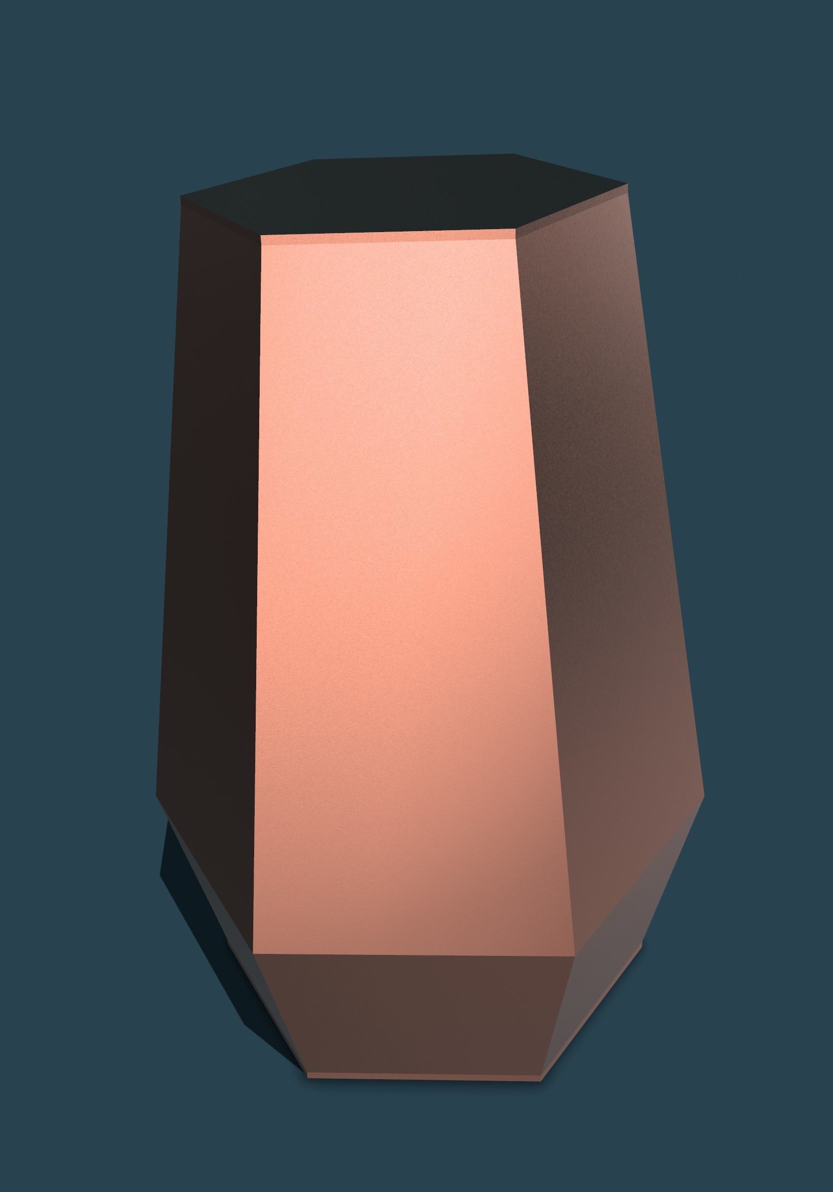 Vase Hexadiam 3D print model_12