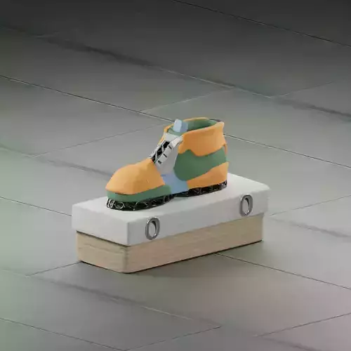 3D Nike Shoe model 3D model