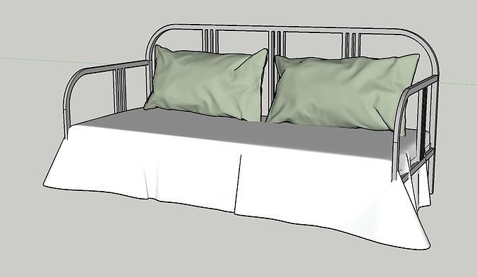Ikea bed  Free 3D model