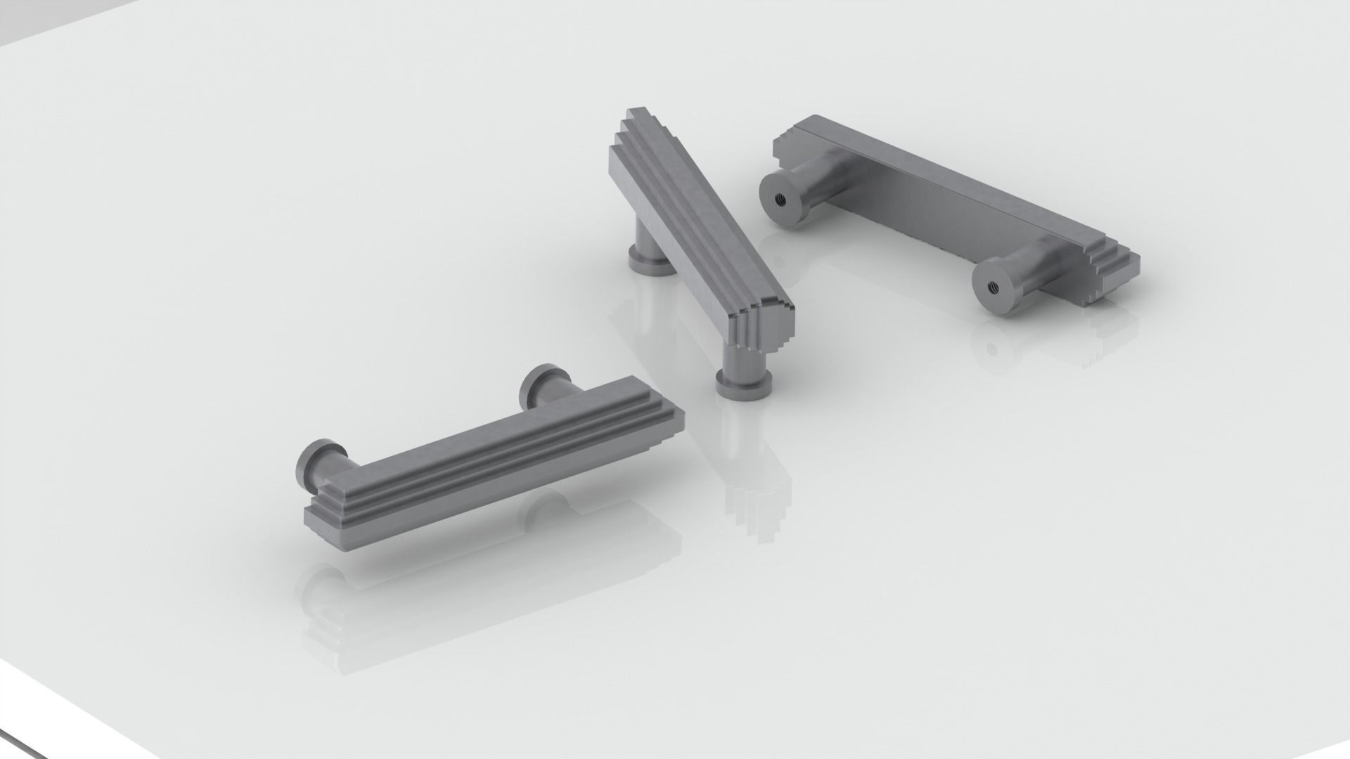 Furniture Handle Model L 3D print model_1