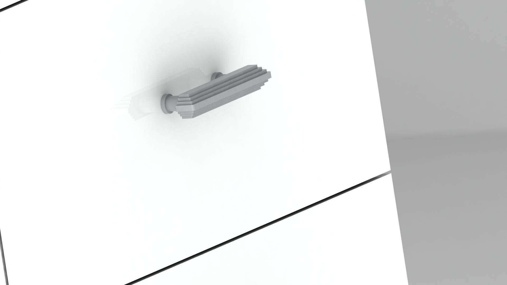 Furniture Handle Model L 3D print model_4