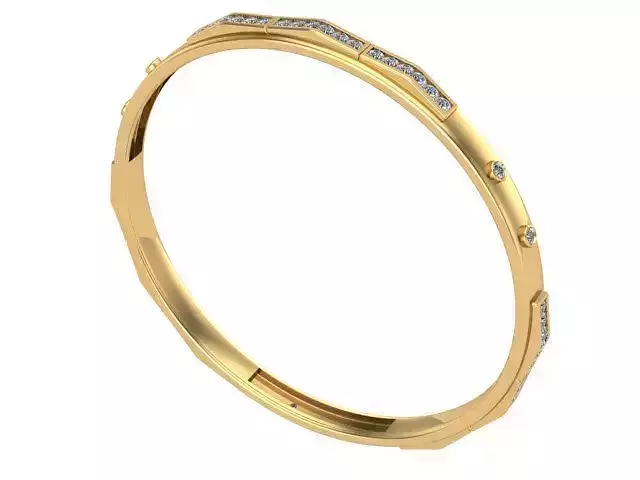 Diamond Golden Bracelet