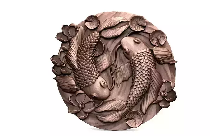 Fishes CNC  3D print model