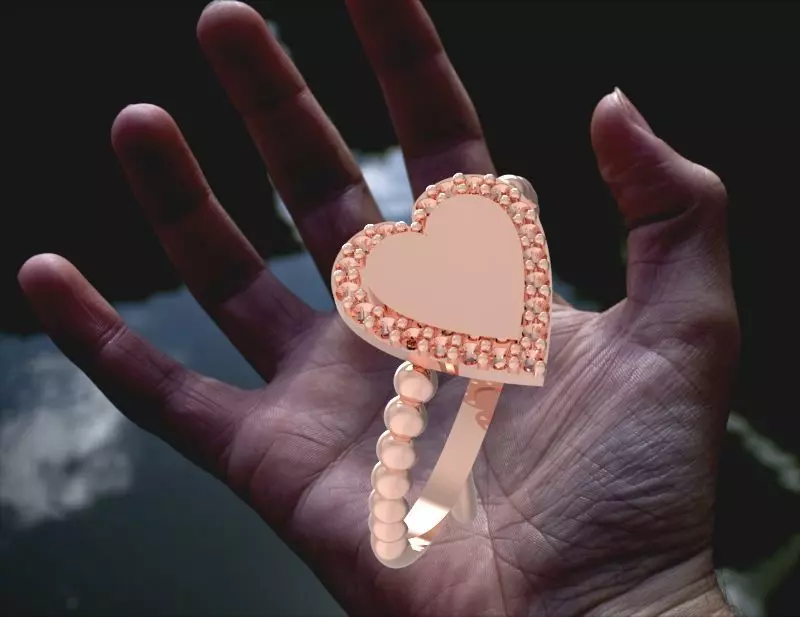 RING 1-10gram 3D print model_0