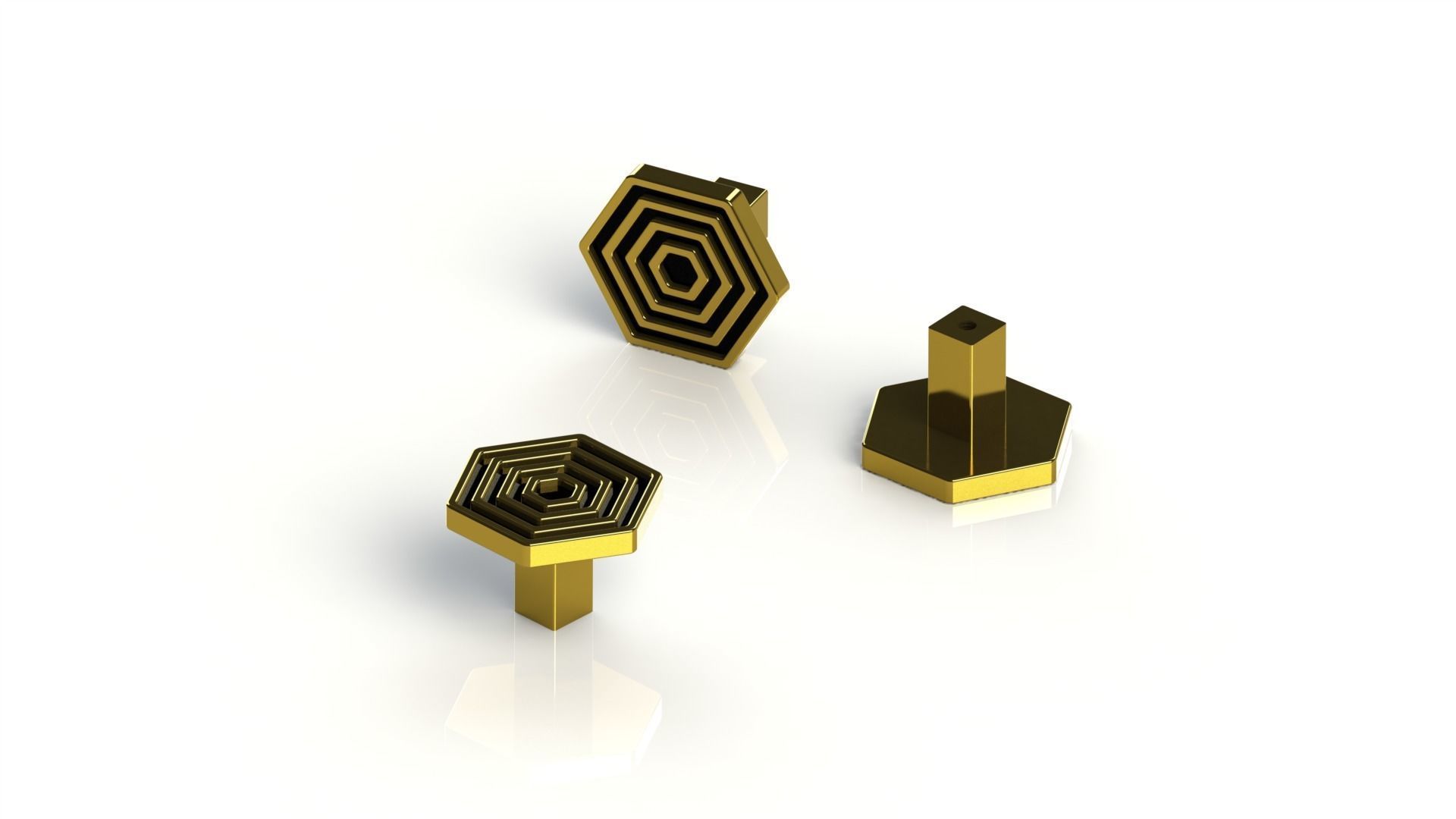 Furniture Handle Model H 3D print model_1