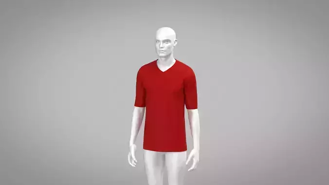 T-Shirt mannequin wearing shirt