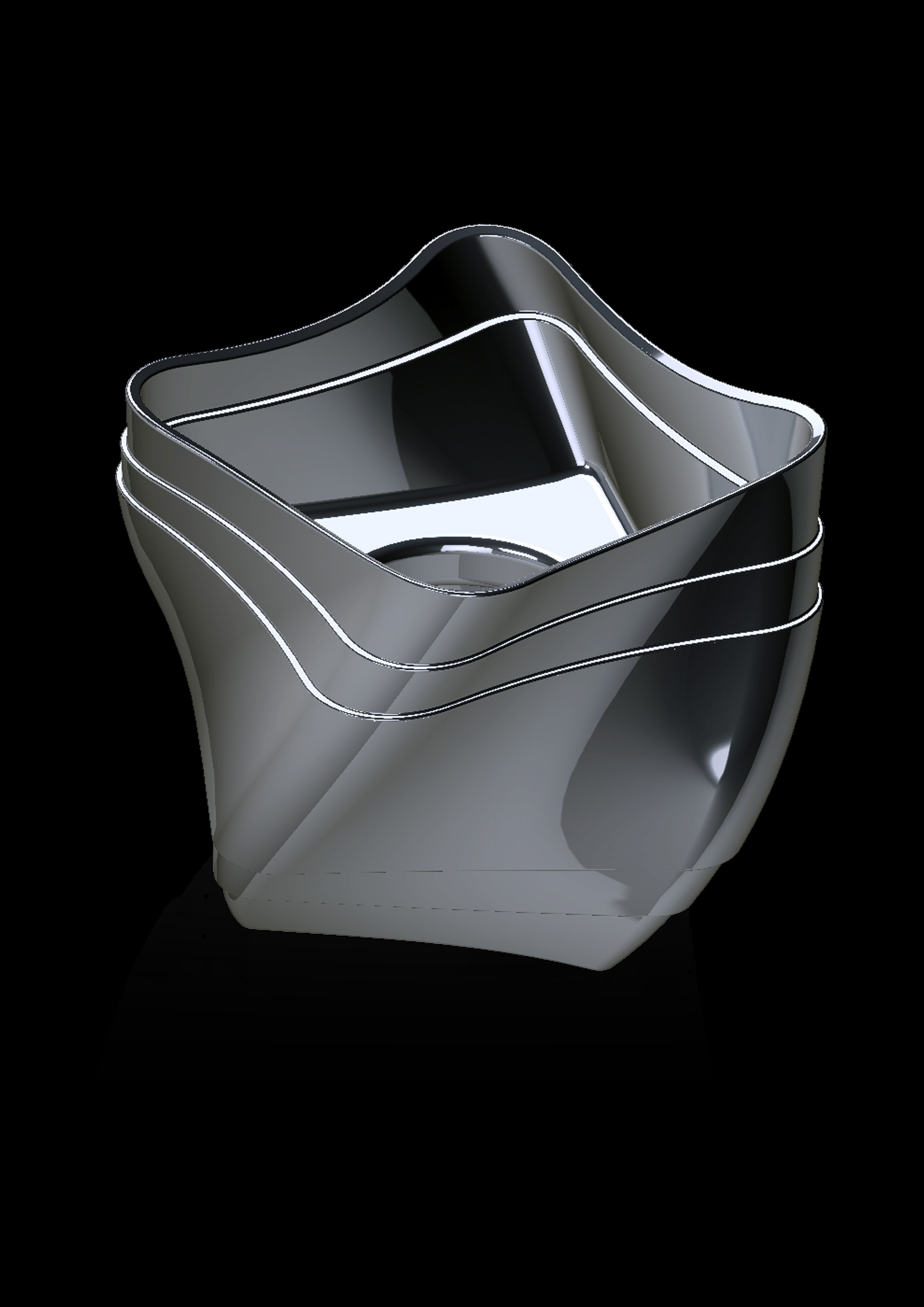 candlestar bowl 3D print model_5