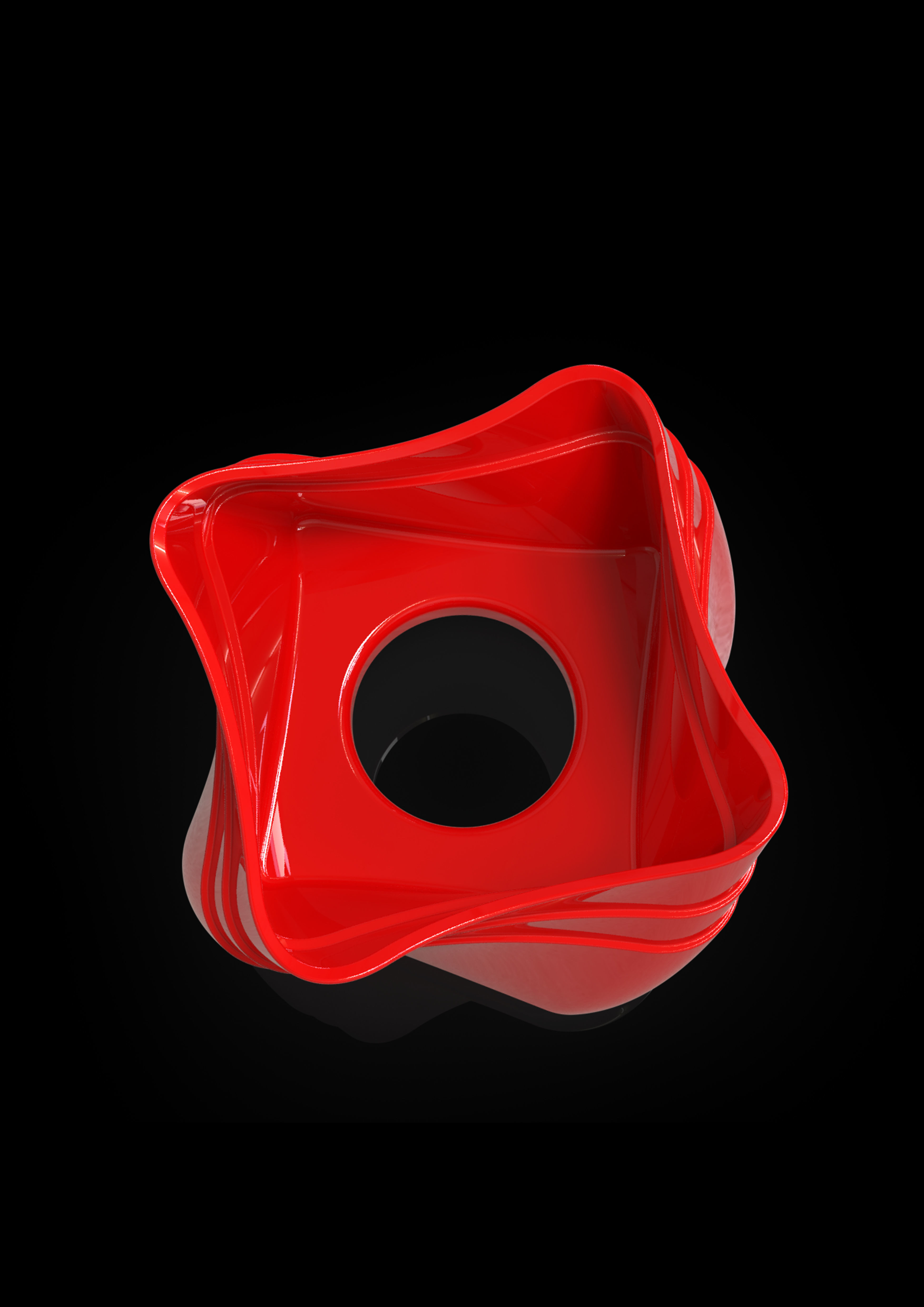 candlestar bowl 3D print model_2
