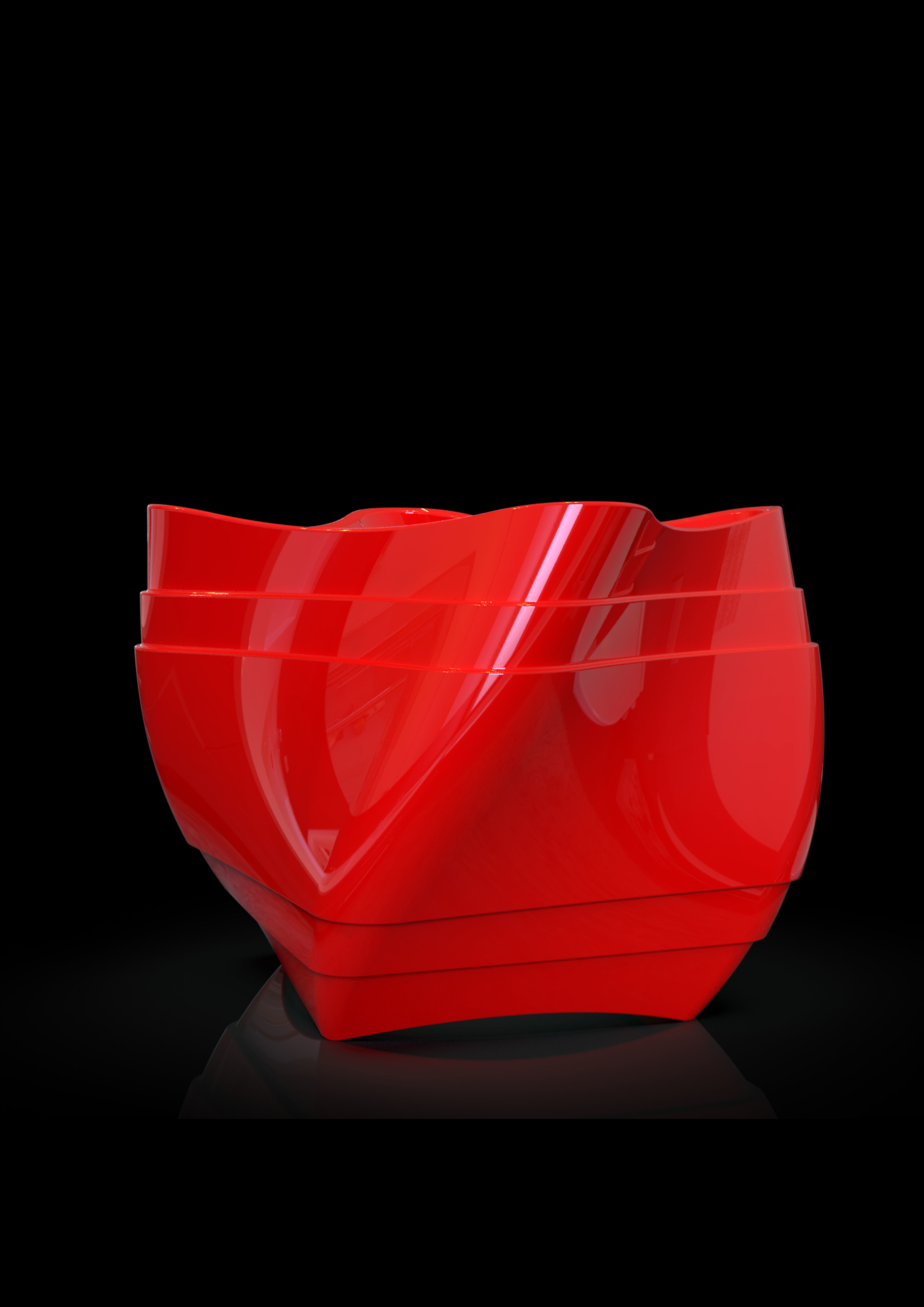 candlestar bowl 3D print model_1