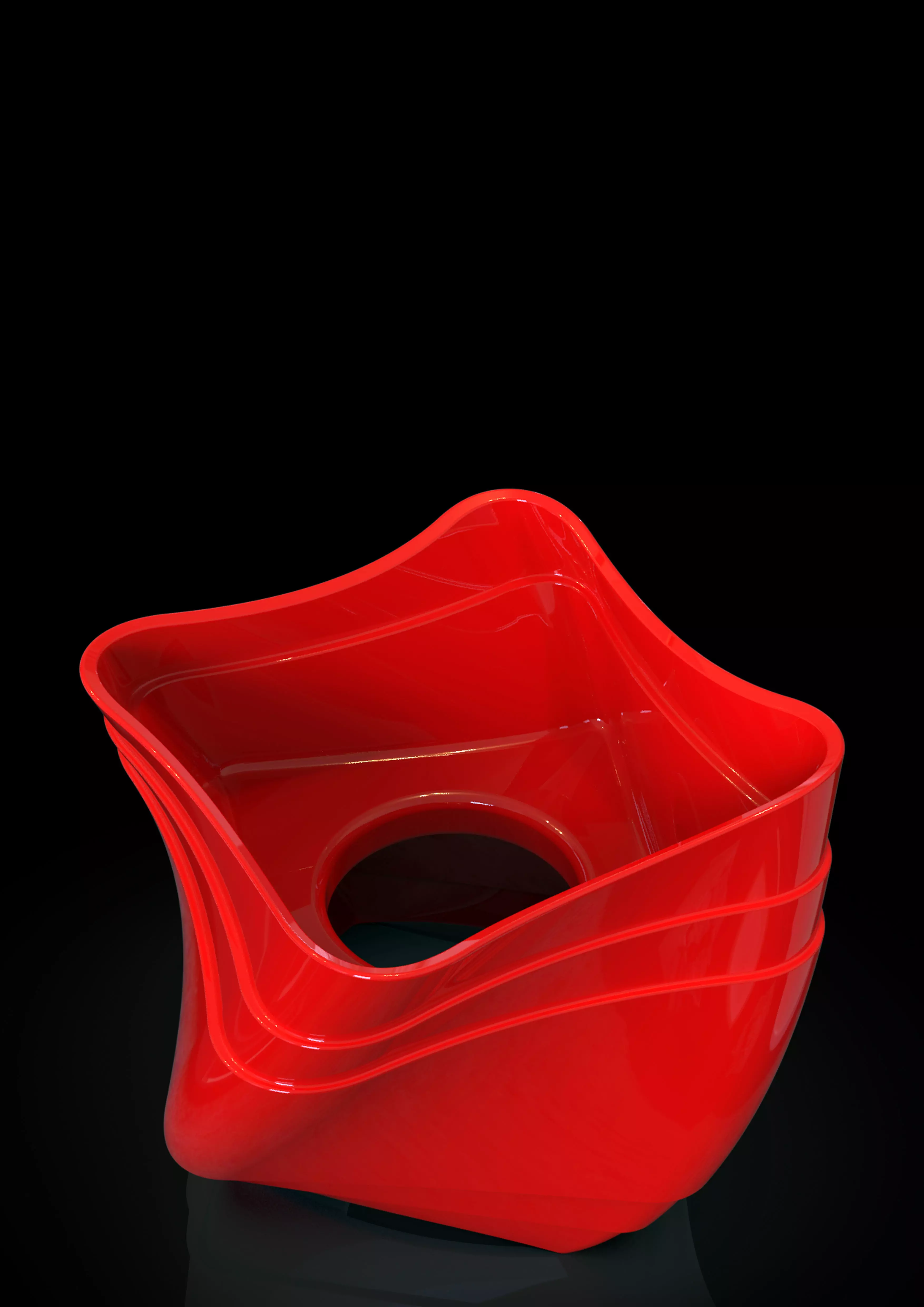 candlestar bowl 3D print model_0