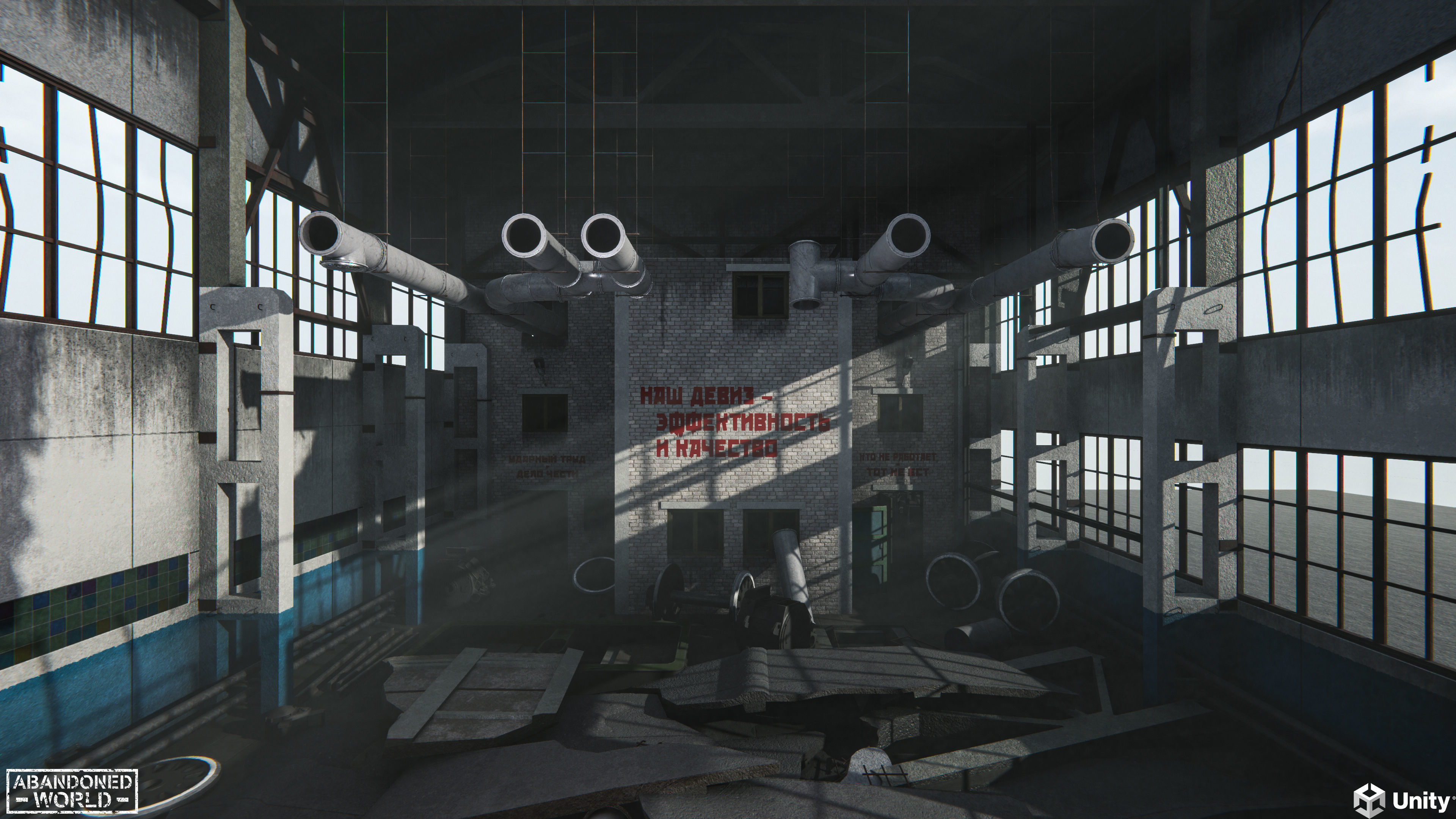 Modular Abandoned Depot for UE4 and Unity Full Complete 3D Model Collection_5