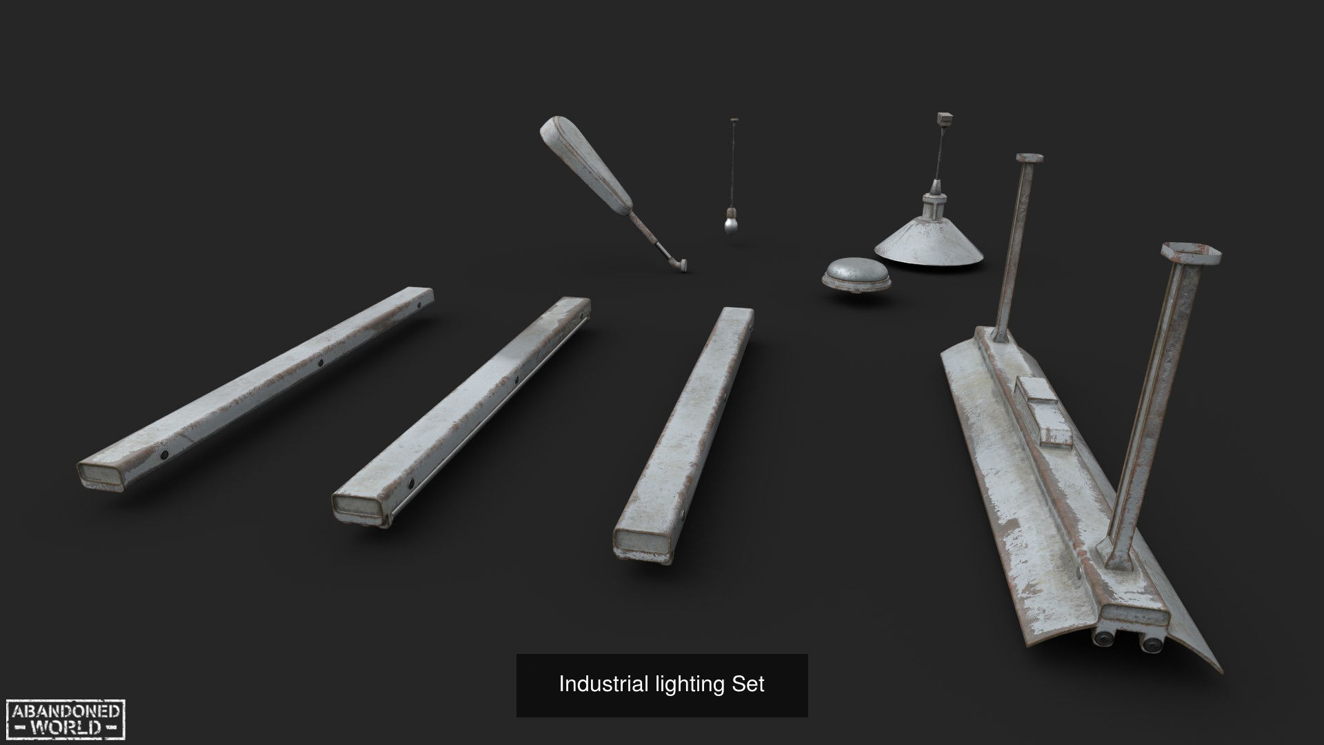 Modular Abandoned Depot for UE4 and Unity Full Complete 3D Model Collection_12