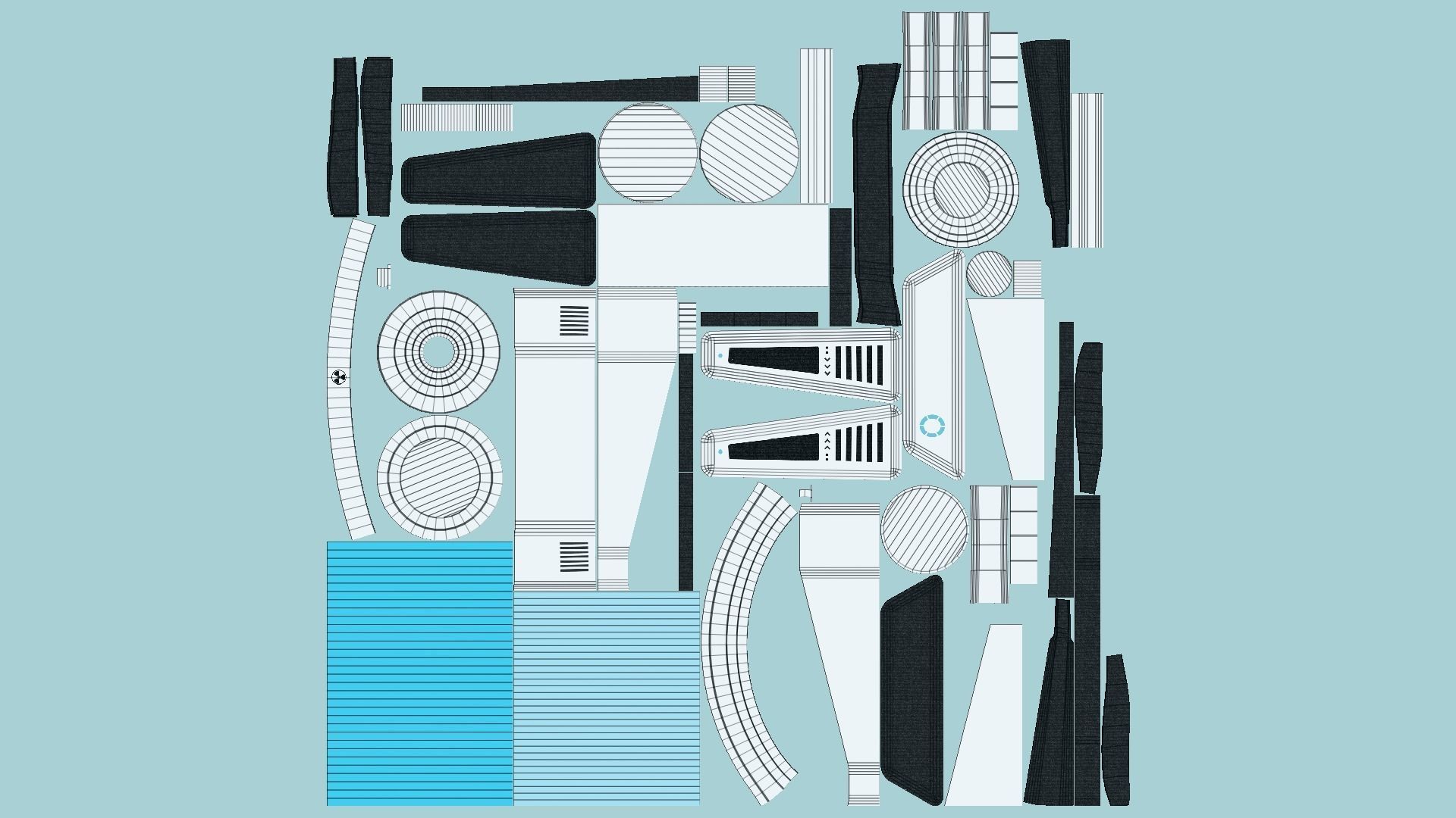 10 SciFi Backpack J Collection - Fashion Character Design _69