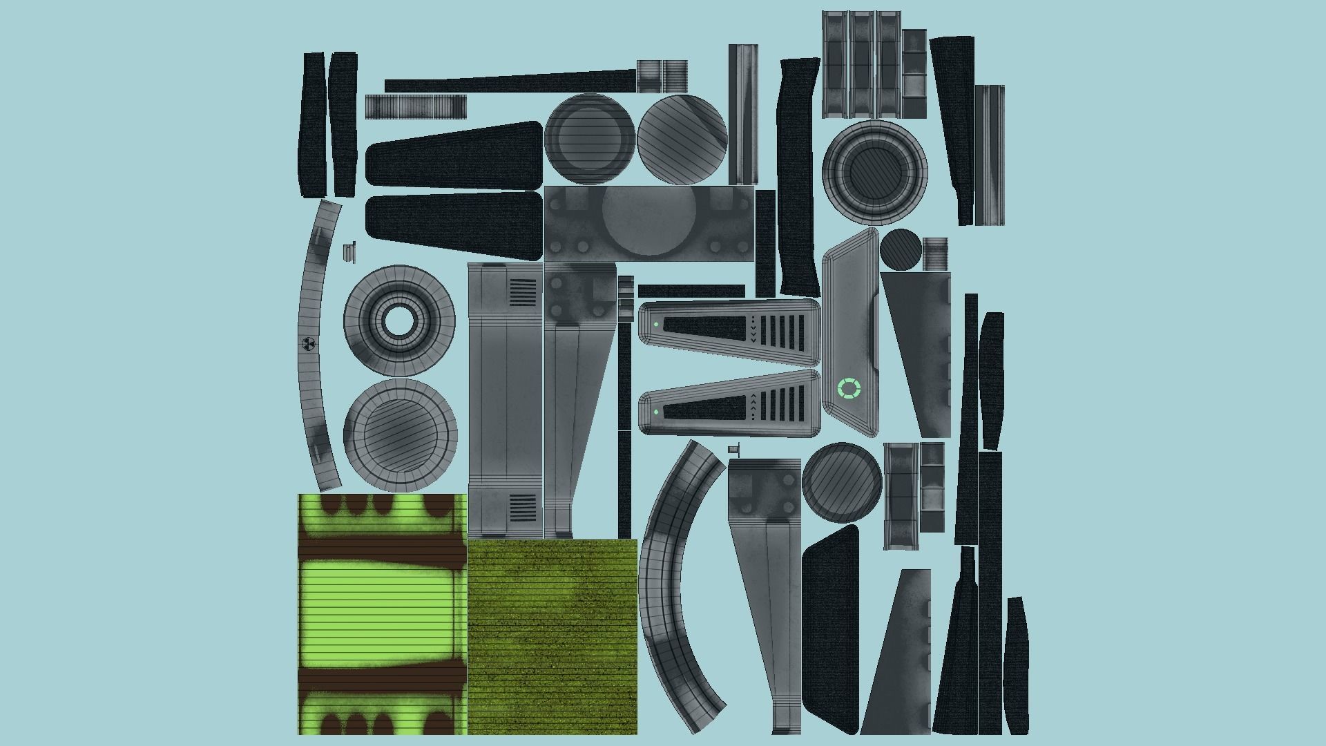 10 SciFi Backpack J Collection - Fashion Character Design _71