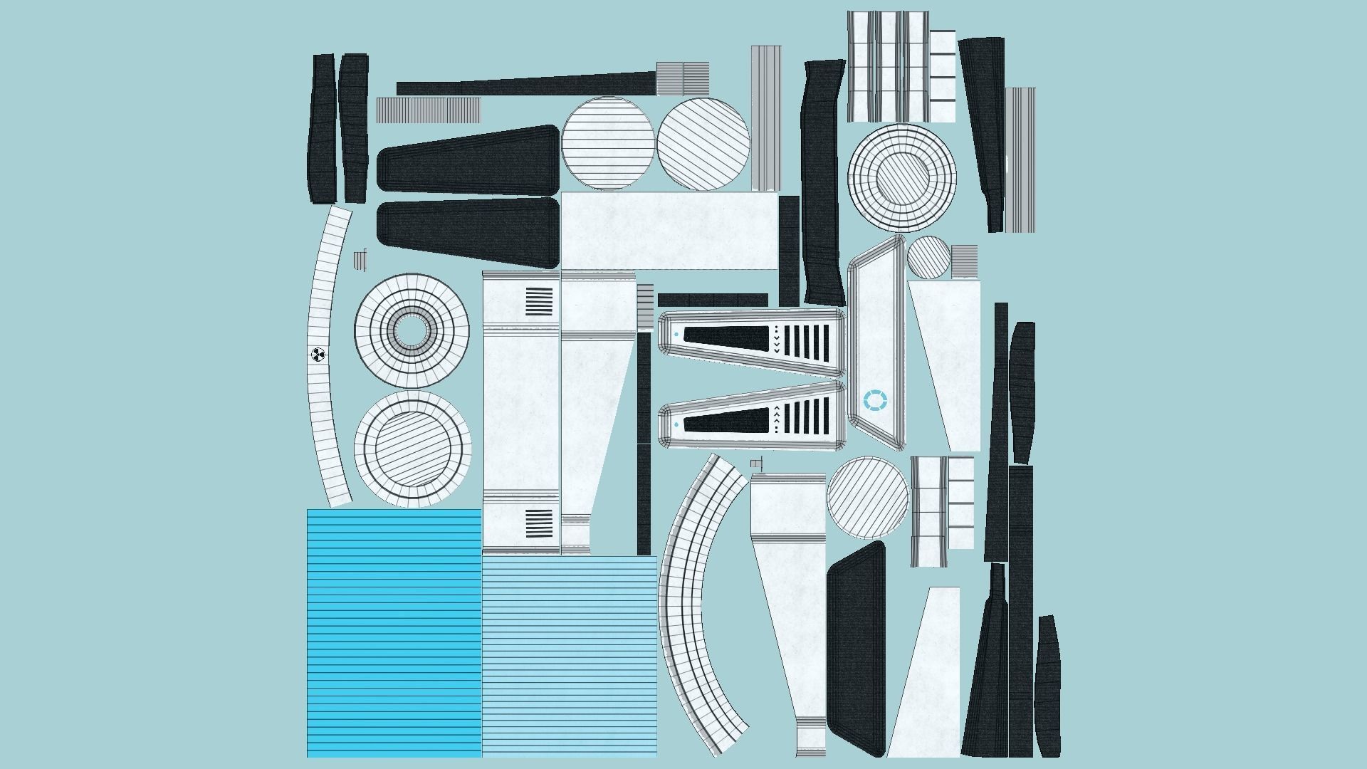 10 SciFi Backpack J Collection - Fashion Character Design _80