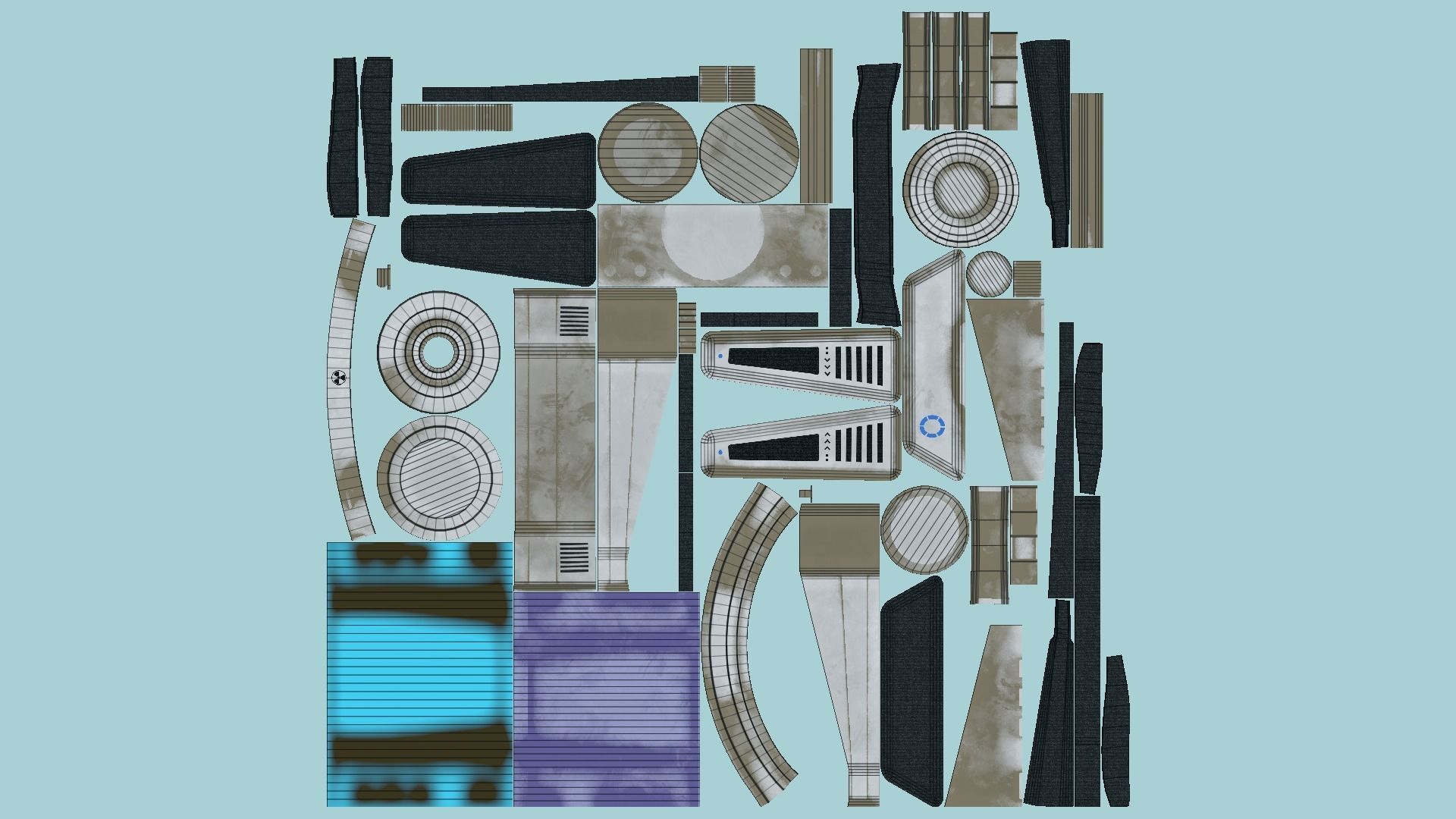 10 SciFi Backpack J Collection - Fashion Character Design _76