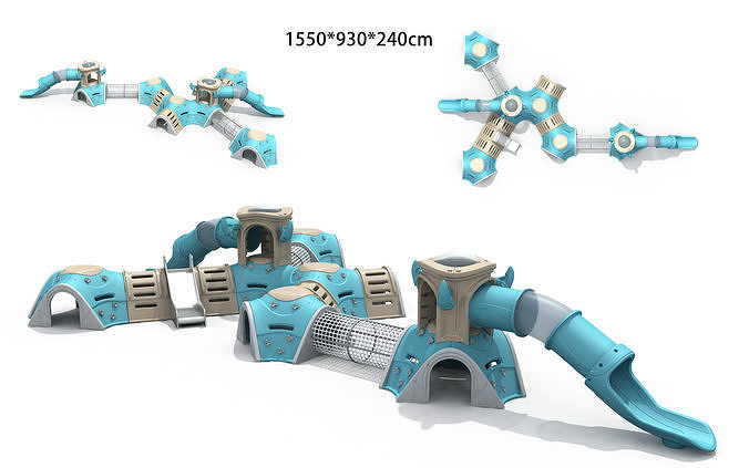 kids child playground 3d model 3D model
