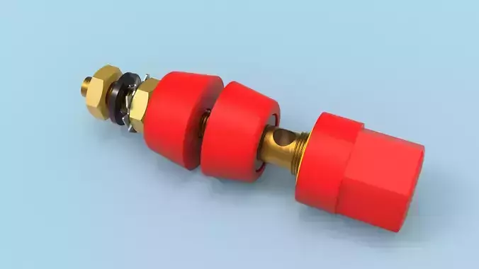 Banana connector for speaker and audio devices